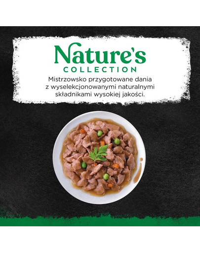 SHEBA Nature's Collection 22 x 85 g in Sauce mit Lachs und Erbsen
