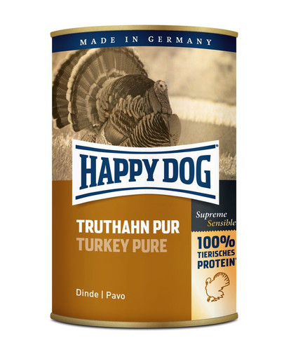 HAPPY DOG Truthahn Pur 400 g