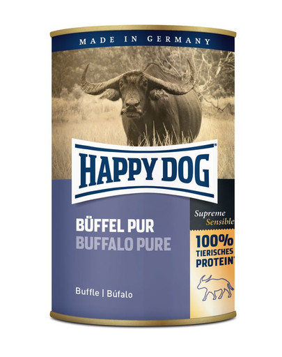 HAPPY DOG Büffel  Pur 400 g