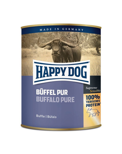 HAPPY DOG Büffel Pur 800 g