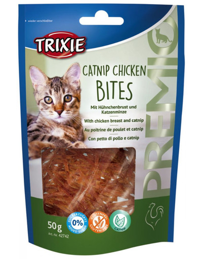 TRIXIE PREMIO Catnip Chicken Bites 50 g