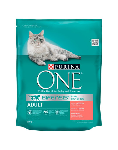 PURINA ONE ADULT Lachs und Vollkornprodukte 800g