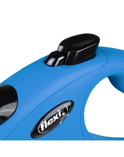 FLEXI New CLASSIC L 5m Roll-Leine für Hunde Blau