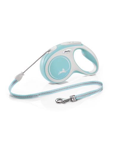 FLEXI New Comfort M Cord 5m hellblau Automatikleine