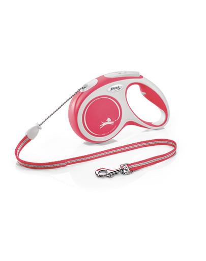 FLEXI New Comfort M Cord 5 m rot Automatikleine