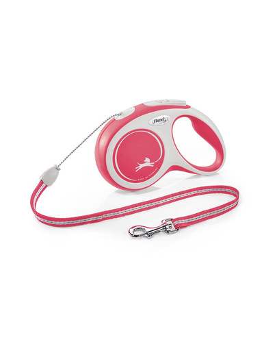 FLEXI New Comfort S Cord 8 m rot Automatikleine