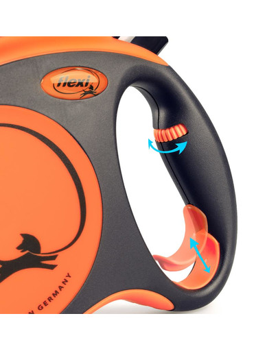 FLEXI Xtreme L Tape 5 m orange Automatikleine