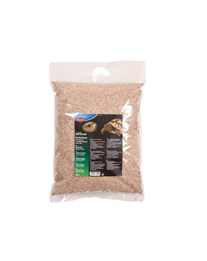 TRIXIE Buchenhack Einstreu für Reptilien extra fein 10 l
