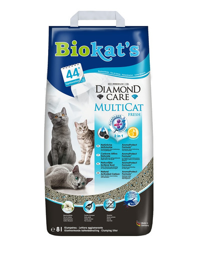 BIOKAT'S Diamond Care Multicat fresh 8 l