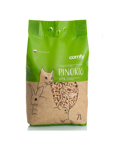 COMFY Pinokio Holzstreu 21 L (3x7 L)