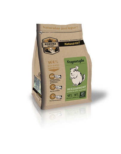 NATURAL-VIT Korona Natury Alleinfuttermischung für Chinchillas 750 g