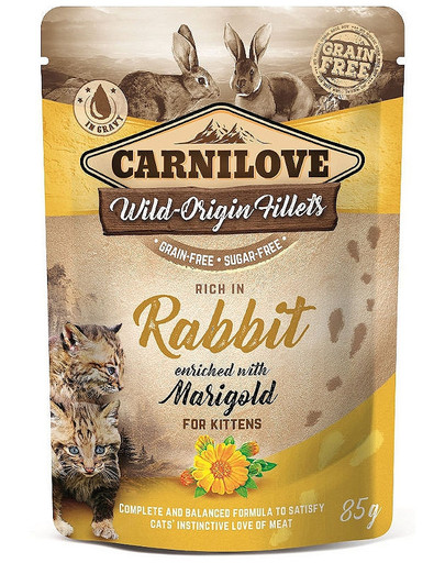 CARNILOVE Rich in Rabbit enriched with Marigold 85g