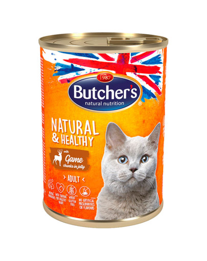 BUTCHER'S Natural&Healthy Cat Spielsteine in Gelee 400 g