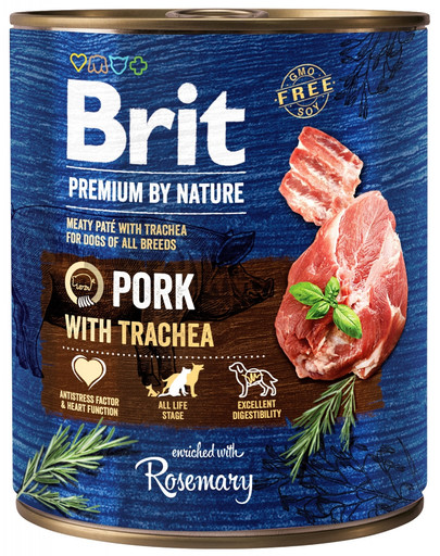 BRIT Premium by Nature 6 x 800 g Nassfutter dosen für Hunde