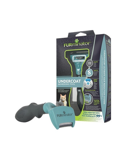 FURMINATOR deShedding-Fellpflegewerkzeug für langhaarige kleine Katzen