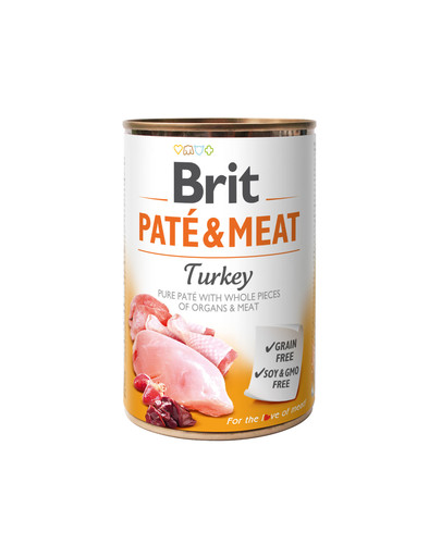 BRIT Pate&Meat 6 x 800 g Hundepastete in Dosen