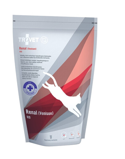 TROVET Renal Venison RID für Katzen Wildfleisch 500 g