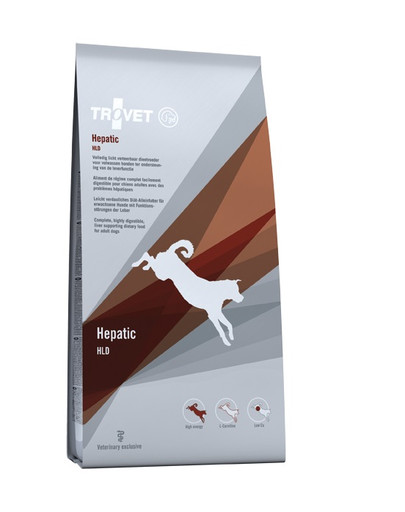 TROVET Hepatic HLD Hundetrockenfutter 12,5 kg