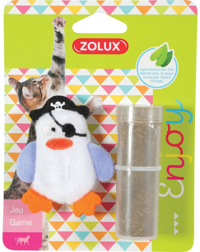 ZOLUX Katzenspielzeug mit Katzenminze Pinguin