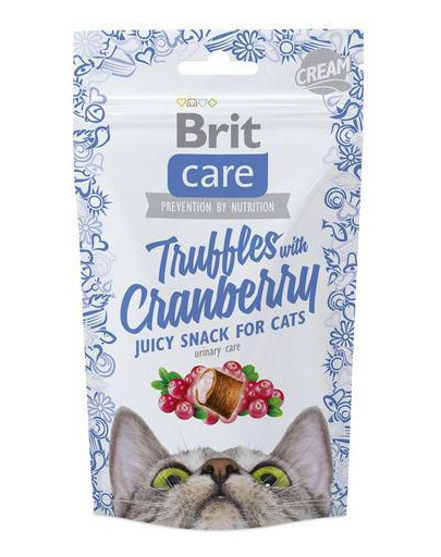 BRIT Care Cat Snack Truffles Cranberry 50g
