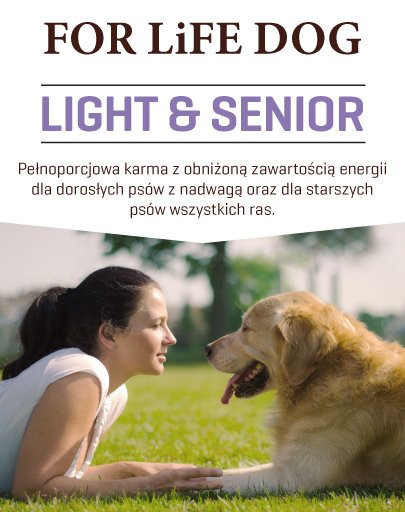 FITMIN Fitmin dog for life light & senior 15 kg