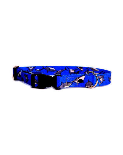 FERA Halsband mit Kunststoffschließe Sharky 24-40 cm 15 mm
