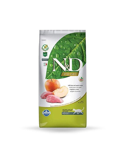 FARMINA N&D Prime mit Wildschwein und Apfel für adulte Katzen 50 g