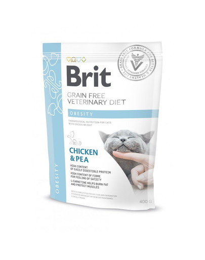 BRIT Veterinary Diets Cat Obesity 400 g