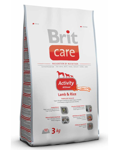 BRIT Care All Breeds Activity Lamb&Rice 3 kg