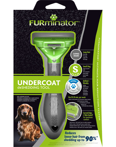 FURMINATOR Undercoat deShedding für langhaarige Hunde S Klein