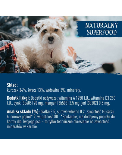 BUTCHER'S Original Kutteln Mix, Hundefutter, mit Pansen, Pastete, 1200g