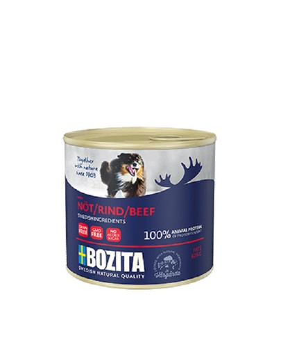 BOZITA Paté Beef mit Rind 625g