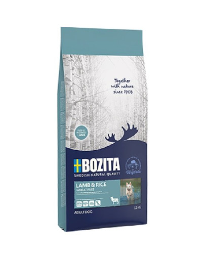 BOZITA Lamb & Rice Wheat Free ohne Weizen 12 kg