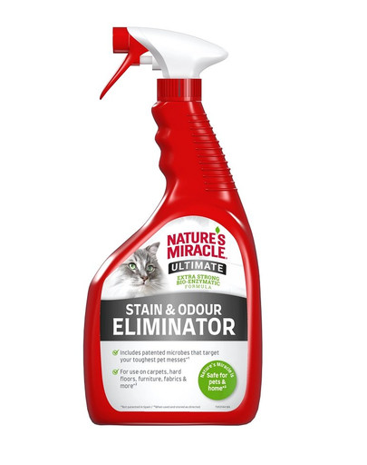 NATURE'S MIRACLE ULTIMATE Stain&Odour Remover Cat 946 ml