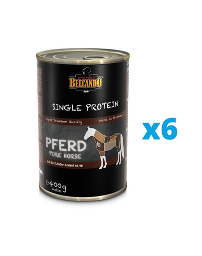 BELCANDO Single Protein Pferd 6x400 g