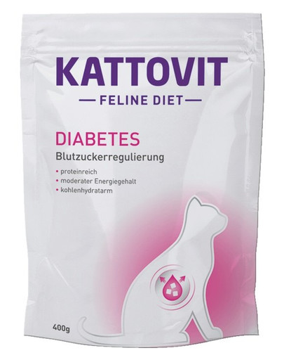 KATTOVIT Feline Diet Diabetes Trockenfutter  400 g
