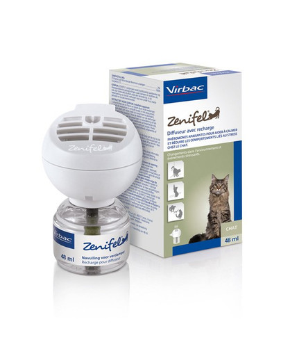 VIRBAC Zenifel Verdampfer und Flakon