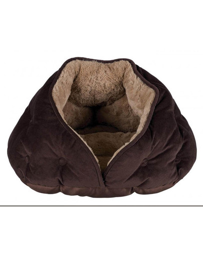 TRIXIE Malu Geschlossenes Hundebett Hundehöhle 47 × 27 × 41 cm