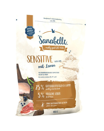 SANABELLE SENSITIVE Lamm 400 g