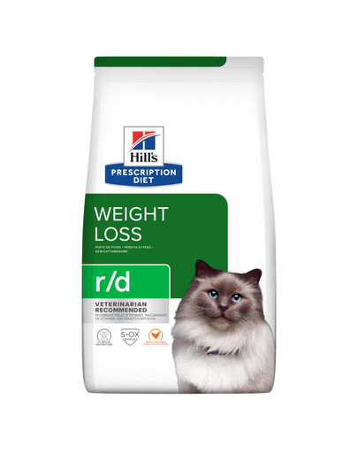 HILL'S Prescription Diet Feline r/d Weight Reduction 3 kg