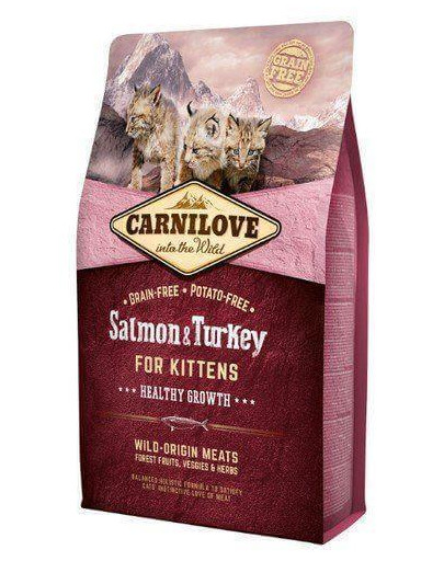 CARNILOVE Salmon & Turkey Kitten 6 kg