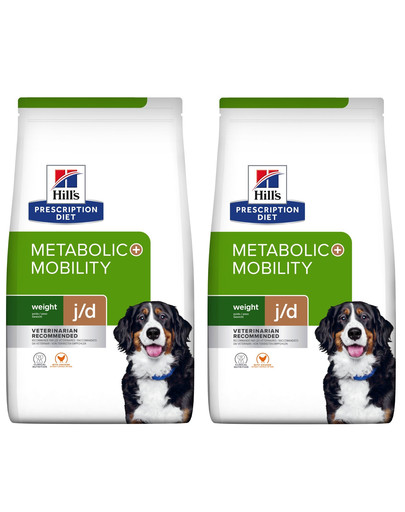 HILL'S Prescription Diet Canine Metabolic + Mobility 24 kg (2 x 12 kg)