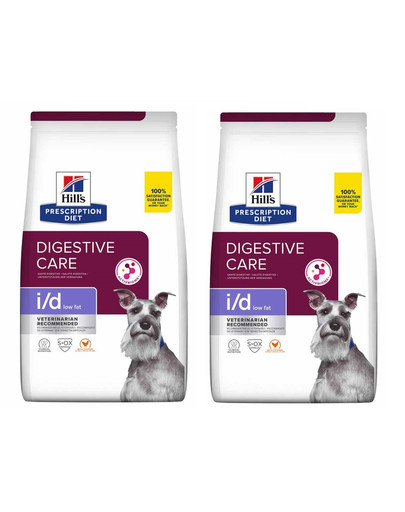HILL'S Prescription Diet Digestive Care i/d Canine Low Fat Huhn 24 kg (2 x 12 kg)