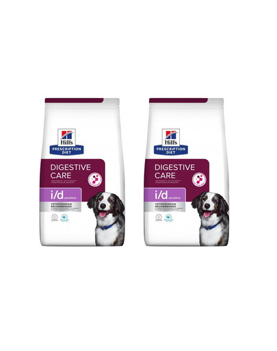 HILL'S Prescription Diet Sensitive i/d Canine mit Ei und Reis 24 kg  (2 x 12 kg)