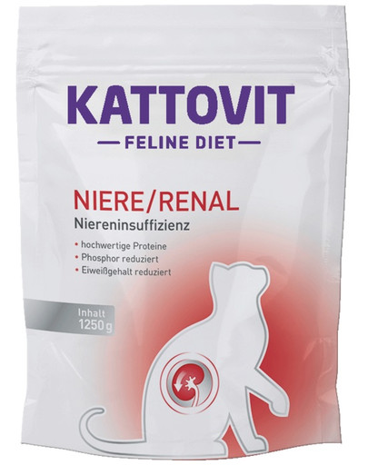 KATTOVIT Feline Diet Niere/Renal Trockenfutter 1,25 kg