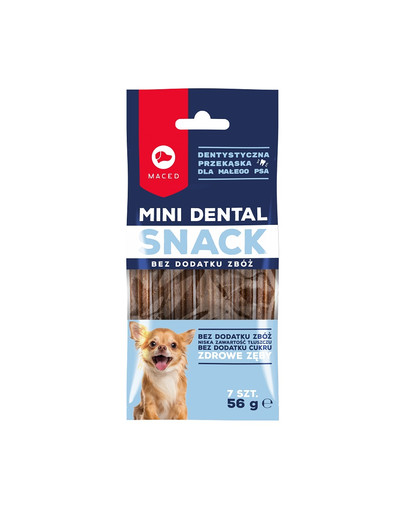 MACED Mini Dental Snack ohne Getreidezusatz 56 g