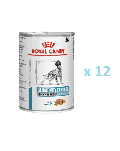 ROYAL CANIN Dog sensitivity control ente & rice 12x420 g