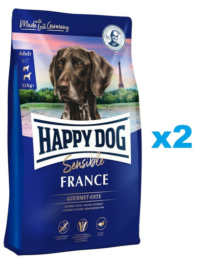 HAPPY DOG Supreme France 2 x 12,5 kg