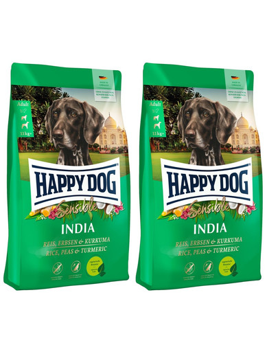 HAPPY DOG Sensible India 20 kg (2 x 10 kg) VEGE