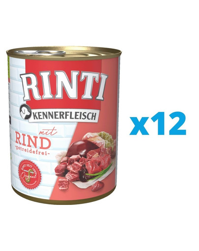 RINTI Kennerfleisch Rind 12 x 400 g